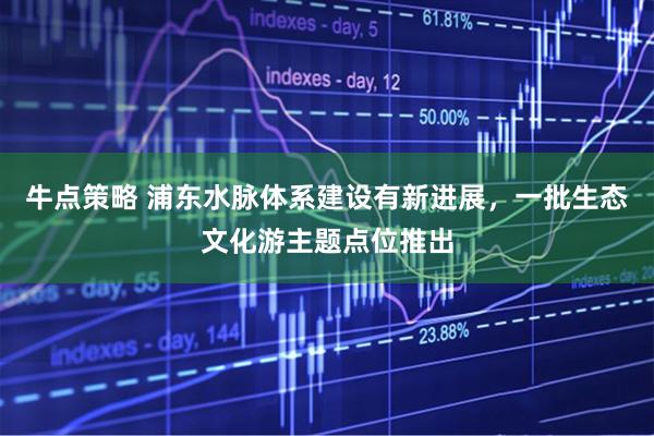 牛点策略 浦东水脉体系建设有新进展，一批生态文化游主题点位推出